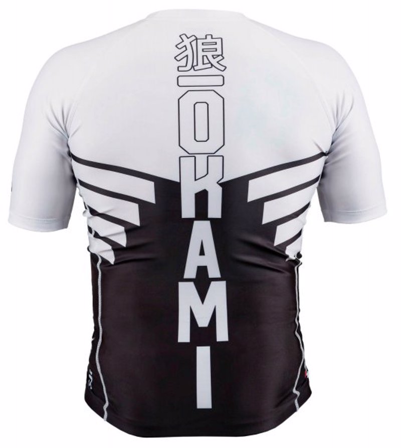 Okami  comp ranked rashguard - white
